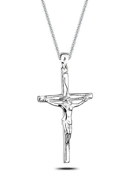 Elli Kette mit Anhänger mit Anhänger Kreuz Jesus Kruzifix Schmuck Geschenk günstig online kaufen