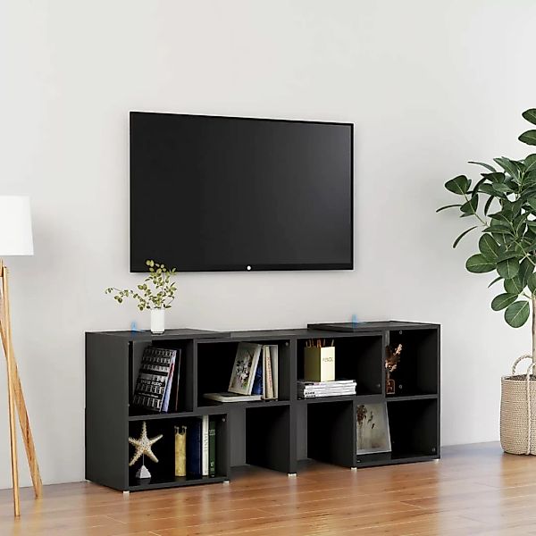 Tv-schrank Schwarz 104x30x52 Cm Spanplatte günstig online kaufen