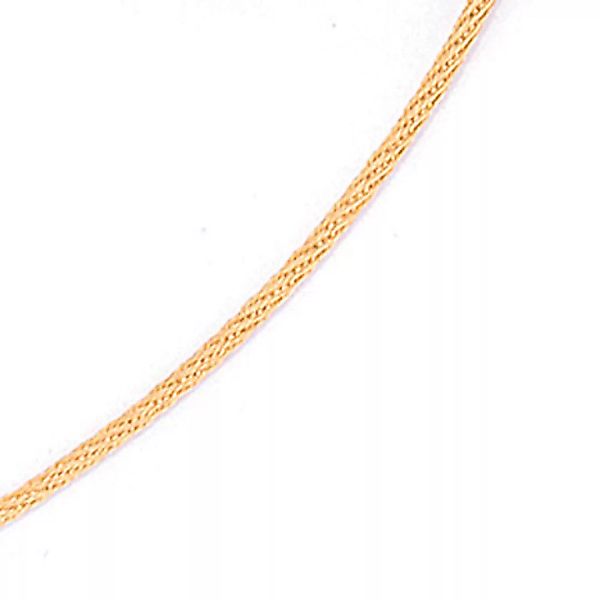 SIGO Halsreif 750 Gold Gelbgold 1,1 mm 45 cm Halskette Kette Karabiner günstig online kaufen