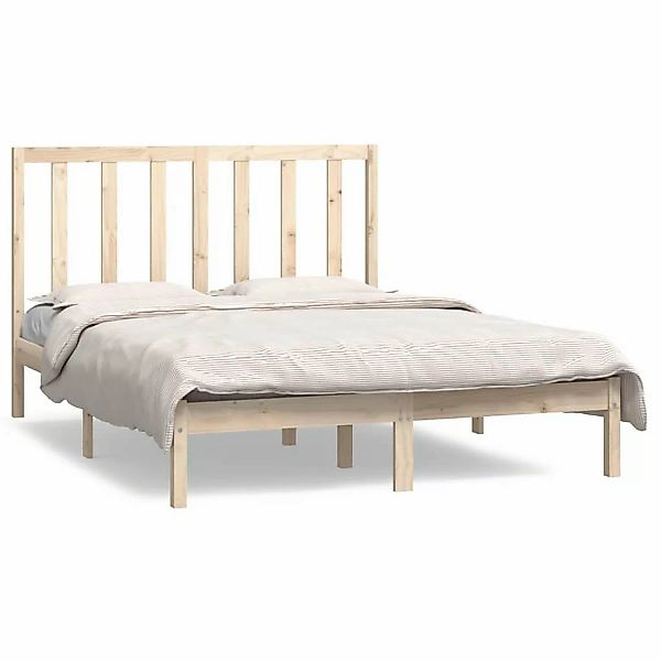 Vidaxl Massivholzbett Kiefer 140x190 Cm günstig online kaufen