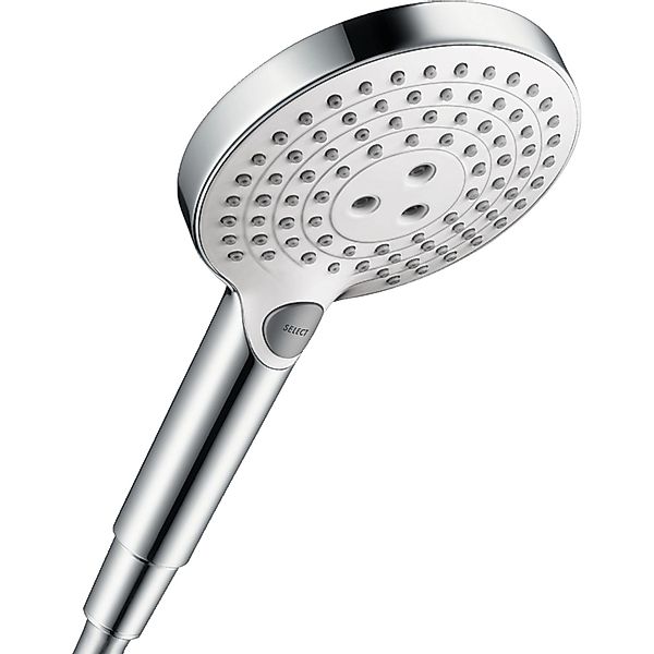 Hansgrohe Raindance Select S Handbrause 120 3jet EcoSmart Weiß-Chrom günstig online kaufen