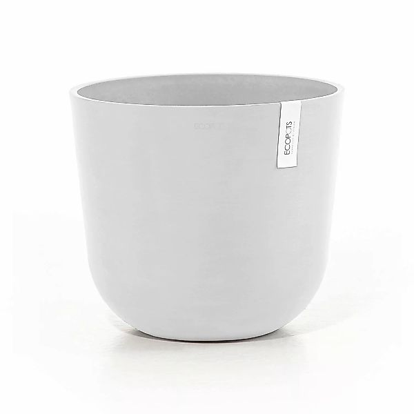 ECOPOTS Blumentopf "Oslo 35 + Wassersystem Weiß", für innen und außen: fros günstig online kaufen