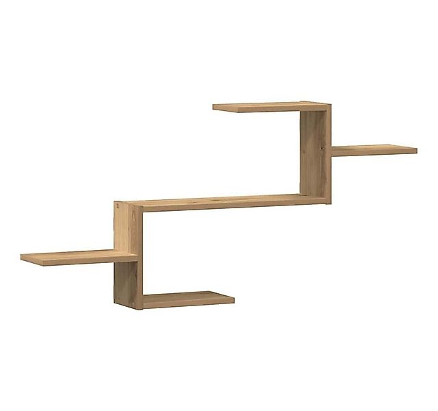 furnicato Wandregal Artisan-Eiche 104x15x49 cm Holzwerkstoff, 1-tlg. günstig online kaufen