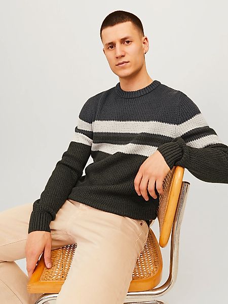 Jack & Jones Rundhalspullover JJSANDER KNIT CREW NECK günstig online kaufen