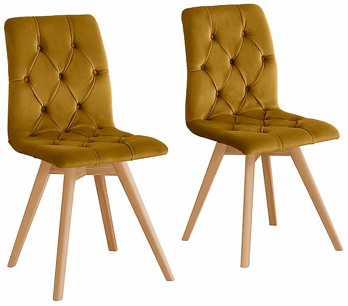 andas Esszimmerstuhl "Rania" (Set) 4 Stk.im 2er/4er/6er Set, Massivholzbein günstig online kaufen