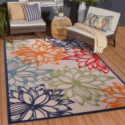 Sanat Teppich Floral 2 Outdoor, rechteckig, günstig online kaufen