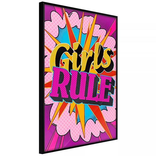 Poster - Girls Rule (colour) günstig online kaufen