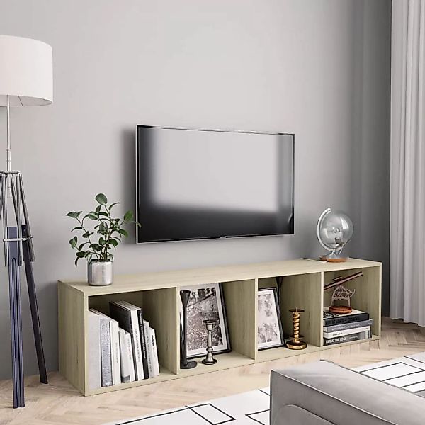 Bücherregal/tv-schrank Sonoma-eiche 143ã30ã36 Cm günstig online kaufen