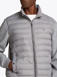 Tommy Hilfiger Sweatjacke "MIX MEDIA STAND CLLR" mit Steppung günstig online kaufen