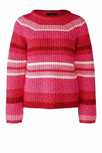 Oui Strickpullover Oui Damen Pullover Iconic Garnmix - pink red (1-tlg) günstig online kaufen