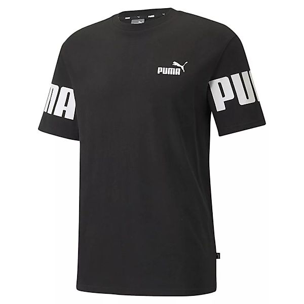Puma Power Colorblock Kurzarm T-shirt M Puma Black günstig online kaufen