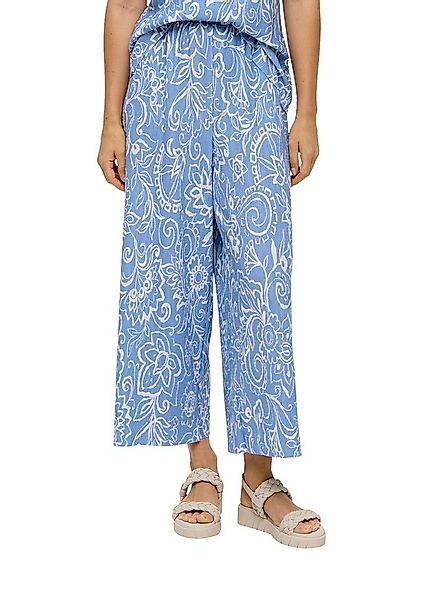 s.Oliver Culotte Sommerhose mit Struktur günstig online kaufen