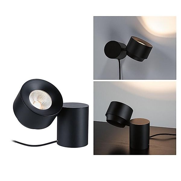 LED Tischleuchte Puric Pane in Schwarz 3W 300lm günstig online kaufen