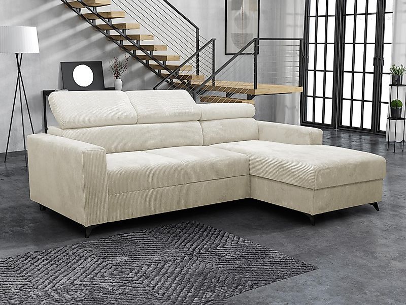 MIRJAN24 Ecksofa Milano Premium Cord, mit günstig online kaufen
