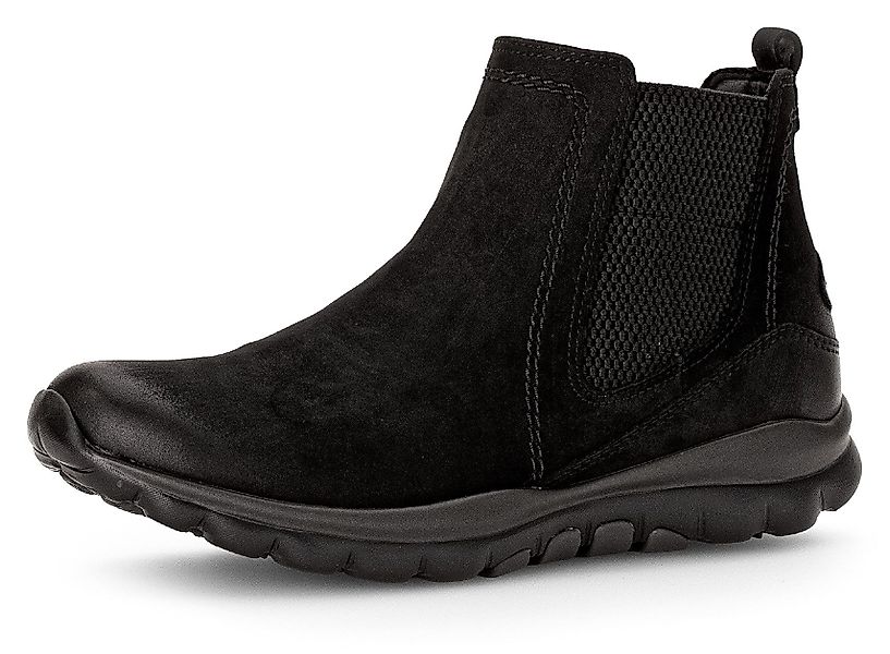 Gabor Rollingsoft Chelseaboots, Keilabsatz, Komfortschuh, Stiefelette, günstig online kaufen