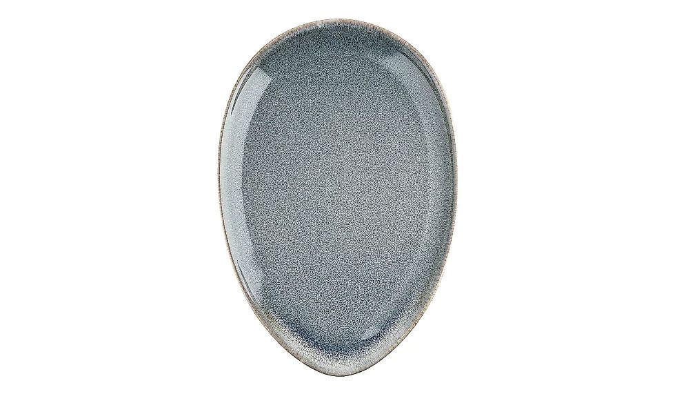 Peill+Putzler Platte oval, 31 cm  Albero ¦ blau ¦ Porzellan ¦ Maße (cm): B: günstig online kaufen