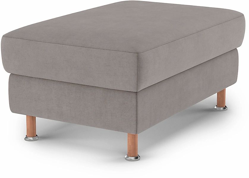 Home affaire "Calypso" Holzfuesse mit Metallteller günstig online kaufen