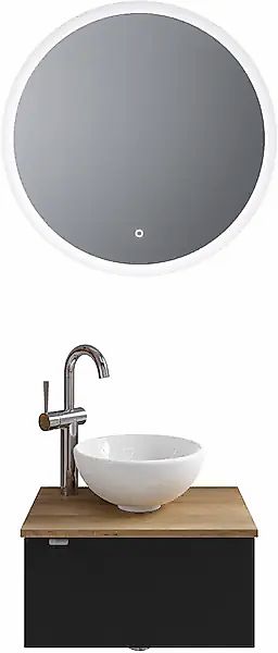 Saphir Badmöbel-Set »Serie 6915«, (4 St.), Gäste-Bad, mit LED-Spiegel und 1 günstig online kaufen