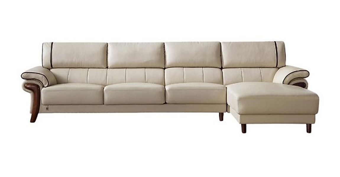 Xlmoebel Ecksofa Designer Ecksofa aus Leder mit Polstern für Wohnlandschaft günstig online kaufen