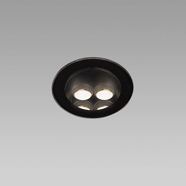 LED Bodeneinbauleuchte Tras in Schwarz-matt und Transparent 8W 924lm IP67 günstig online kaufen