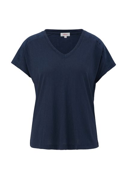 s.Oliver Kurzarmshirt T-Shirt Jersey-T-Shirt im Relaxed günstig online kaufen