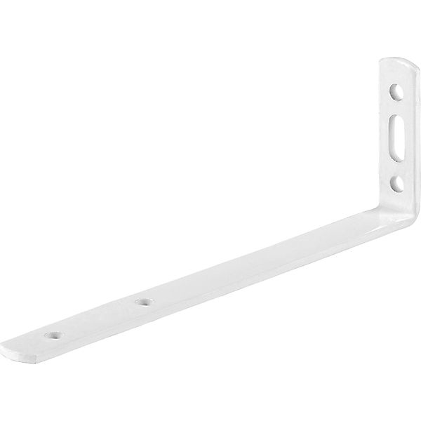 Gardinenwinkel Weiß Pulverbeschichtet 120 mm x 55 mm x 17 mm günstig online kaufen