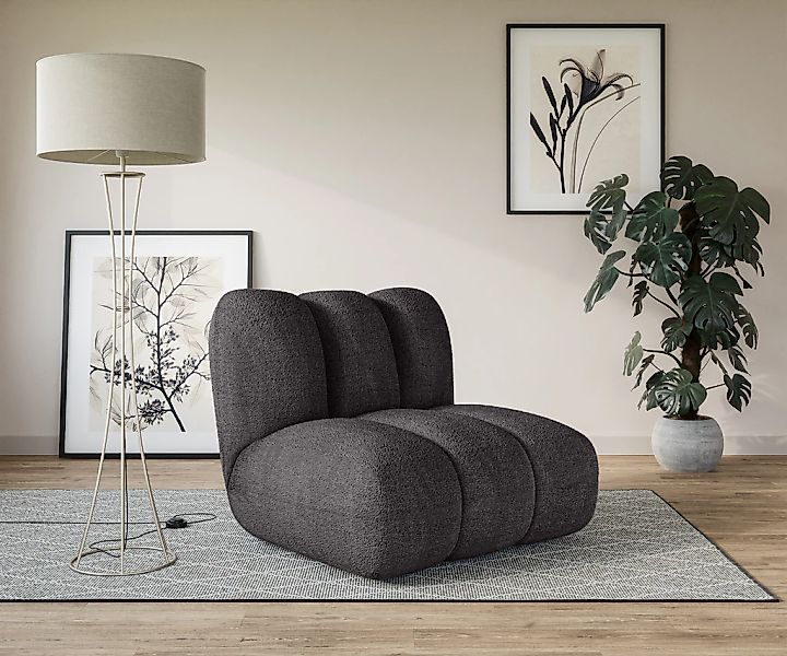 LeGer Home by Lena Gercke Sessel "Priya Loungesessel, moderne Steppung, auc günstig online kaufen