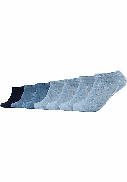 Camano Sneakersocken "ca-soft" 7 Paar, 7 Stk. tlg. mit weichem Komfortbund günstig online kaufen