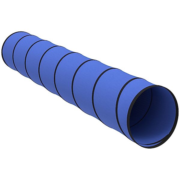 PawHut Hunde Agility Tunnel 300 x 50 cm Hundetunnel mit 4 Bodenankern Trage günstig online kaufen