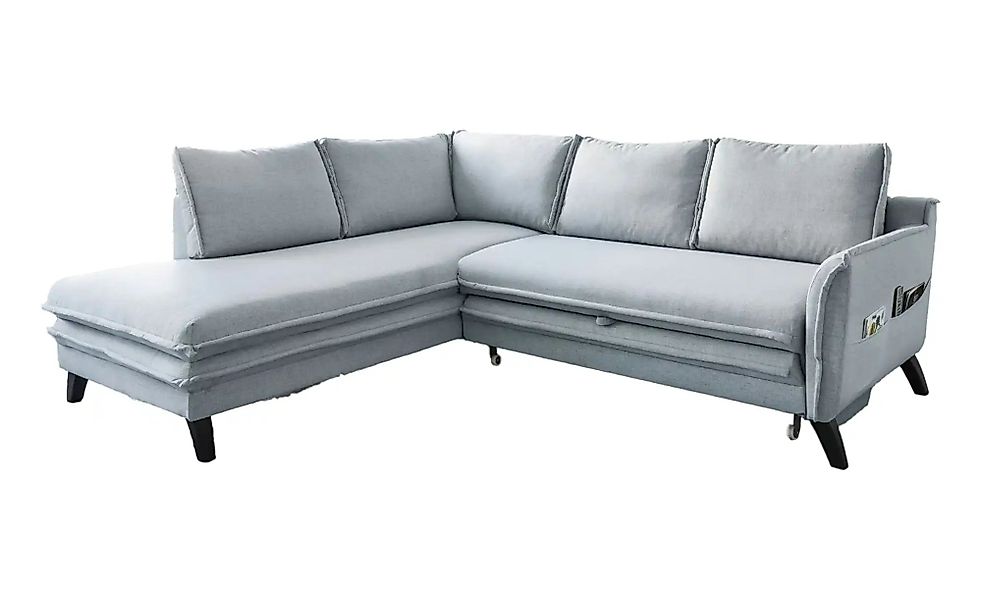 Miuform Ecksofa mit Schlaffunktion Charming Charlie ¦ grau ¦ Maße (cm): B: günstig online kaufen