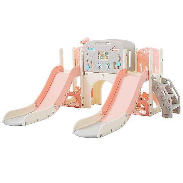 Merax Indoor-Rutsche Kinderrutsche mit Klettergerüst & günstig online kaufen