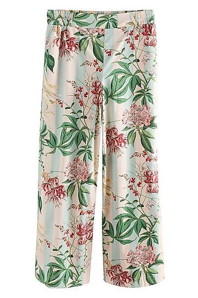 Next Palazzohose Kew Collection Hose mit weitem Bein aus Baumwolle (1-tlg) günstig online kaufen