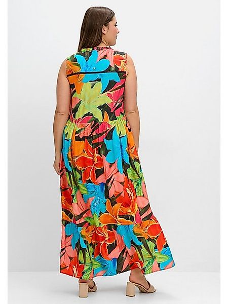 Sheego Sommerkleid Große Größen mit Blumenprint günstig online kaufen