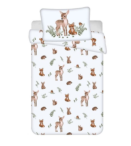 COFI 1453 Kinderbettwäsche aus Baumwolle – 100x135 cm Bettbezug & 40x60 cm günstig online kaufen