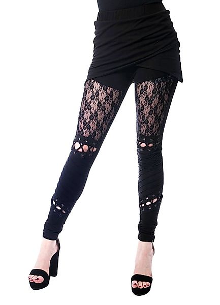 Poizen Industries Leggings Myth Gothic Lace günstig online kaufen
