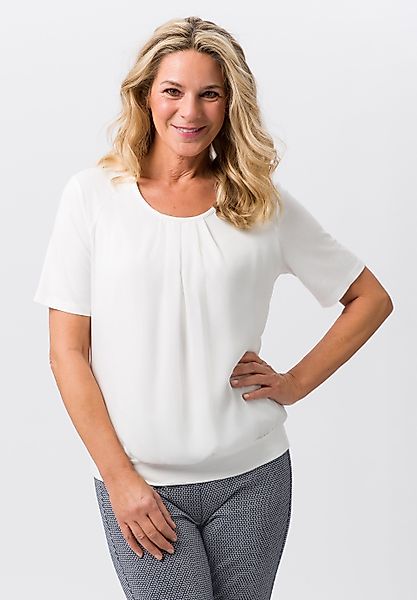 FRANK WALDER Blusenshirt im Materialmix günstig online kaufen