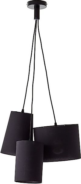 Places of Style Pendelleuchte Elijah, ohne Leuchtmittel, Hängelampe Textils günstig online kaufen