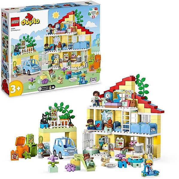 LEGO® 3in1 Familienhaus (10994), LEGO® DUPLO Konstruktionsspielsteine, (218 günstig online kaufen