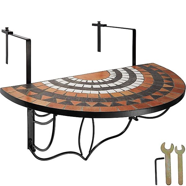 tectake Balkonhängetisch Balkontisch (1-St., 1 tlg), günstig online kaufen