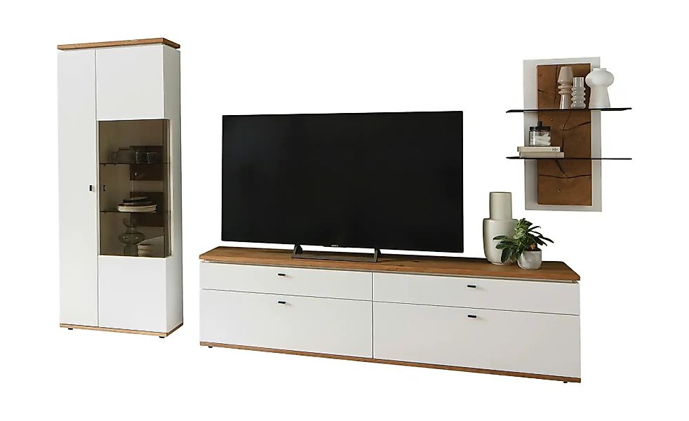 Woodford Wohnkombination  Marlea ¦ weiß ¦ Maße (cm): B: 290 H: 203 T: 50.0 günstig online kaufen