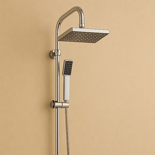 Grafner Duschsystem Duschgarnitur mit Regenschauerduschkopf Handbrause günstig online kaufen