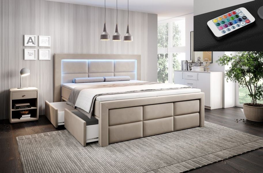 Lukas Möbel Boxspringbett Boxspringbett Aston mit günstig online kaufen