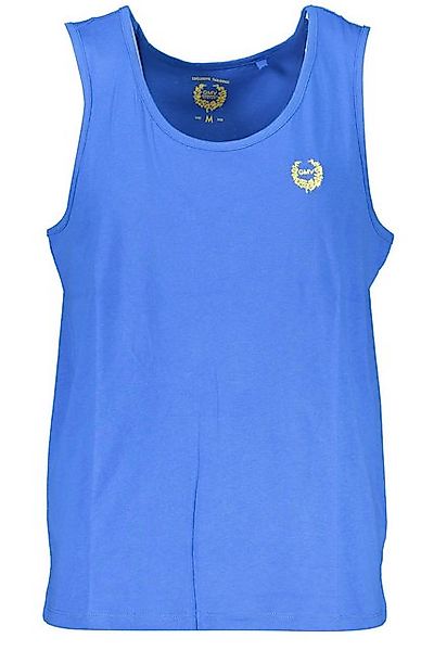GIAN MARCO VENTURI T-Shirt Elegantes Herren-Tanktop in Blau mit Rundhals un günstig online kaufen