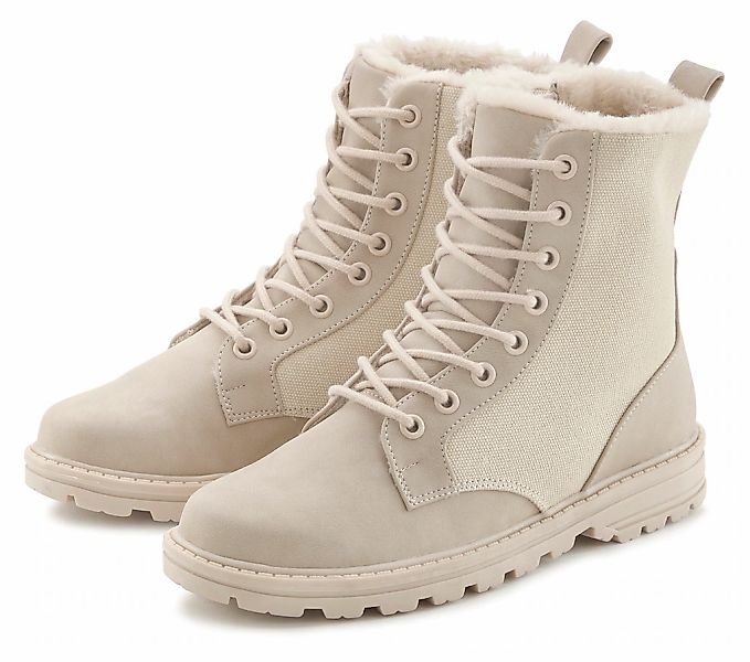 Vivance Stiefelette "Stiefel, Boots", mit Warmfutter VEGAN günstig online kaufen