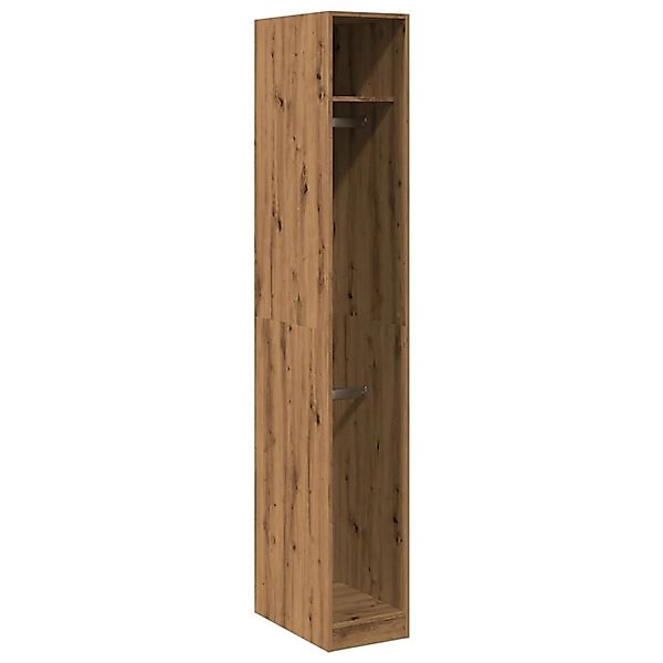vidaXL Kleiderschrank Artisan-Eiche 30x50x200 cm Holzwerkstoff 3307782 günstig online kaufen