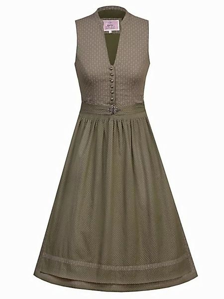 MarJo Trachtenkleid Mini Dirndl 2tlg. 58 cm KARINA moos günstig online kaufen