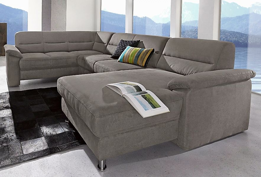 sit&more Ecksofa »Top Ascara L-Form«, inklusive Boxspring/Federkern-Polster günstig online kaufen