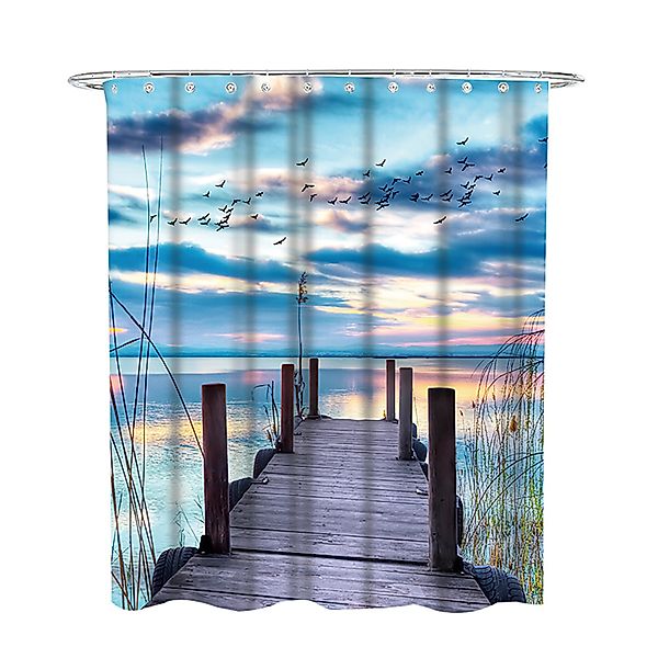 Sanilo Duschvorhang Sunset 180 x 200 günstig online kaufen