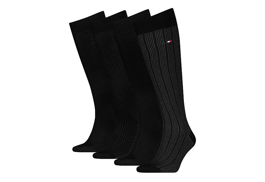 Tommy Hilfiger Kniestrümpfe TH MEN KNEEHIGH 4P TIN GIFTBOX (4er Pack) günstig online kaufen
