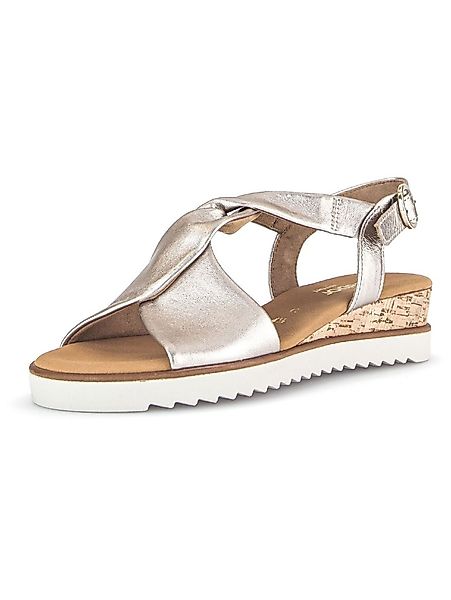 Gabor Sandalen Leder Keilsandalette günstig online kaufen